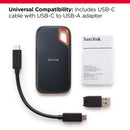 SanDisk 1TB Extreme Portable SSD - USB-C, USB 3.2 Gen 2