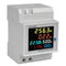 DIN Rail Multi-Function Display Voltage Meter AC40-300V