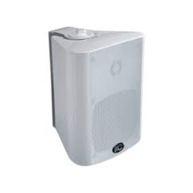 ITC two way wall mounted speaker, 30W, 100V, ABS body, metal grille, metal bracket, white