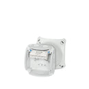 Cable junction box with terminals W 93 x H 93 x D 62 mm