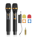 Wireless UHF Dual Cordless Dynamic Handheld Microphone - Set