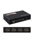 4K HDMI Splitter 1 in 4 Out With Adapter