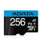 ADATA Premier 256GB micro SDXC Memory Card with Adapter