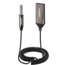 UGREEN Bluetooth Car Receiver Aux with Mic (Space Gray)