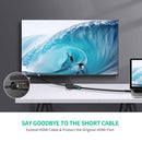 UGREEN HDMI Male to Female Cable 0.5m (Black)