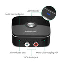 UGREEN Wireless Bluetooth 5.0 Receiver Audio Adapter with SRRC