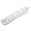 4 Socket Surge Protected Extension Board - 2M