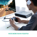 3.5mm Male to Dual 3.5mm Female Headset Splitter White