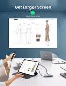 UGREEN USB-C to 2*USB 3.0+HDMI+RJ45 Ethernet Adapter+PD