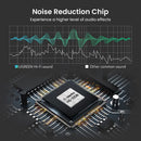 USB 2.0 External 3.5mm Sound Card Adapter 2M Black