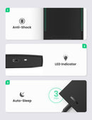 UGREEN USB C 2.5 Inch Hard Drive Enclosure