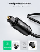 UGREEN Toslink Optical Audio Cable 3m (Black)