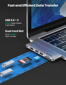 UGREEN 6-in-2 USB C Hub