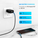 UGREEN USB-C to Angled USB 2.0 C M/M Round Cable Aluminum Shell Nickel Plating 2m (Gray Black)