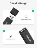 UGREEN USB 3.0 to TF + SD Dual Card Reader (Black)