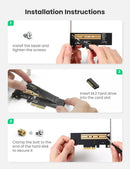 UGREEN M.2 NVME to PCI-E3.0X4 Express Card
