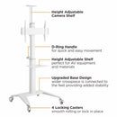 Mobile TV Cart/Trolley 37’’-70’’ Flat Panel Displays up to 70kg/154lbs
