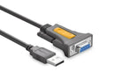 UGREEN USB Male to DB9 RS-232 Female Adapter Cable 1.5m