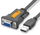 UGREEN USB Male to DB9 RS-232 Female Adapter Cable 1.5m