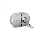 Alarm Glass Door Lock ZGD - C - I (Brushed Metal)