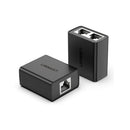 UGREEN RJ45 Splitter Adapter 2 Pack (Black)