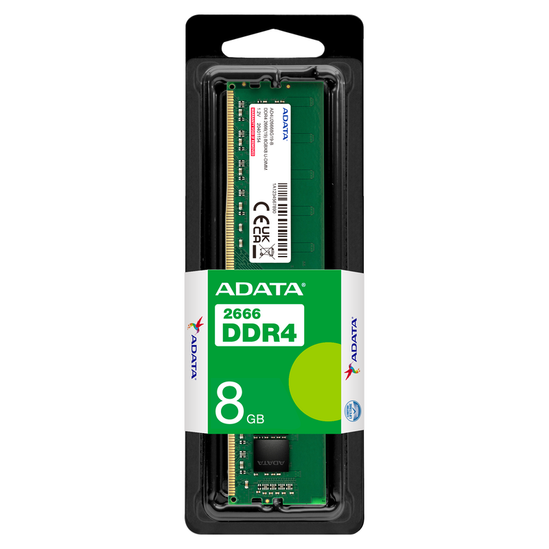 ADATA Premier DDR4 2666 U-DIMM Memory 8GB