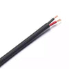 HiFi Speaker Wire (Flat Wine) 2x1.3mm2 OD4.2X8.8{(197/0.09OFC+OCC3/0.17+A l Foil)X 2F} Red PVC Jacket 100m/roll