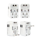 Terminator Travel Adaptor Multi Pin With Universal Socket & 2 USB 2.1A