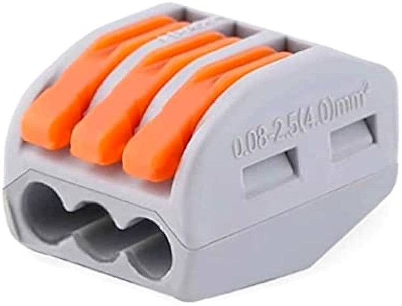 Fast Compact 32A 400V Wire Conductor 3 Joint Connector