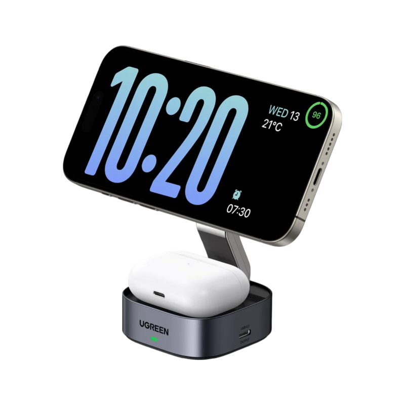 UGREEN 2-in-1 Magnetic Wireless Charger