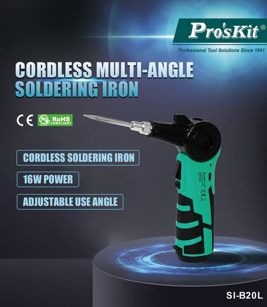 PROSKIT Cordless Multi-Angle Soldering Iron