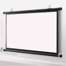 Hanging Pull Down Projector Screen 120" (White)