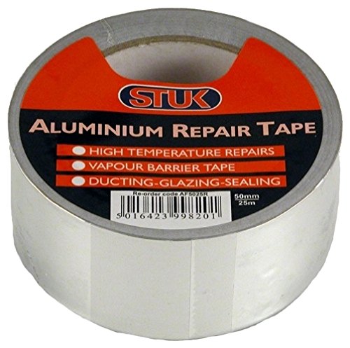 Aluminium Repair Tape, Silver, 50mm/25m