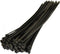 Nylon Black Cable Ties (100Pcs/Bag)