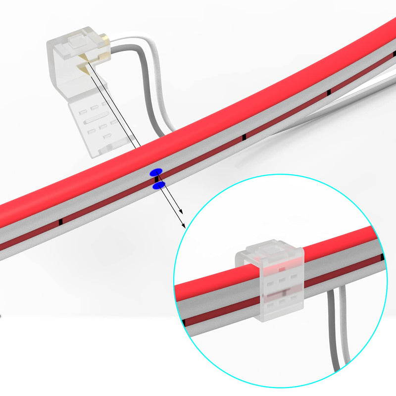 LED Neon Strip 2-PIN Connector