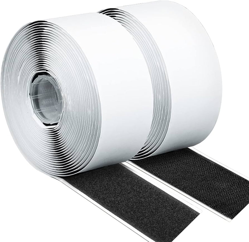 Hook & Loop Tape Extra Wide Jumbo Dispenser 50mm/5m