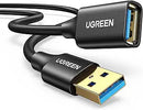 UGREEN USB-A Male to USB-A Female Extension Cable Black 5m