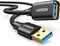 UGREEN USB-A Male to USB-A Female Extension Cable Black 5m