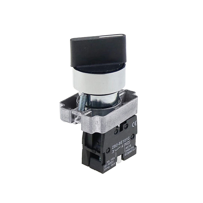 22MM Selector switch Button Switch 2 Position NO Normally Open OFF ON