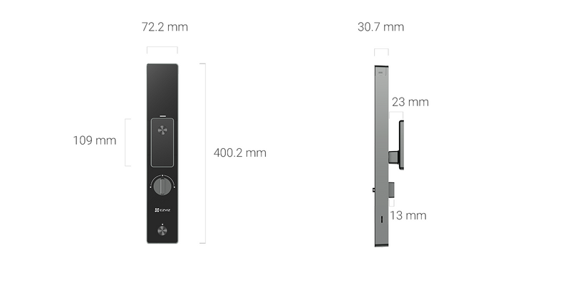EZVIZ DL50FVS Face Recognition Smart Lock