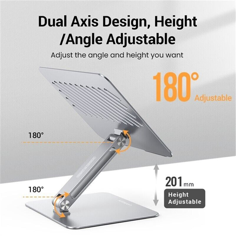 UGREEN Adjustable Laptop Stand (Silver)