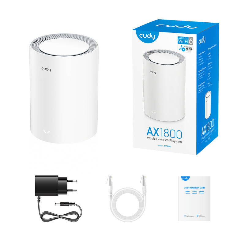 Cudy AX1800 Wi-Fi 6 Mesh Router/ Repeater