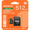 ADATA SPEED PLUS microSDXC UHS-I U3 Class 10 Card 512GB