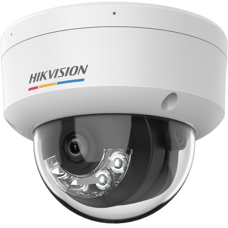Hikvision 6 MP ColorVu with Smart Hybrid Light Fixed Dome Network Camera