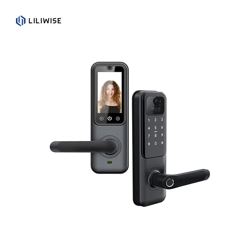 Liliwise Smart Door Lock, RFID, Digital Display, With Mechanical Keys (6085 Mortise)