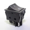Rocker Switch 4 pin on-off,black housing,black button,"O I" marked