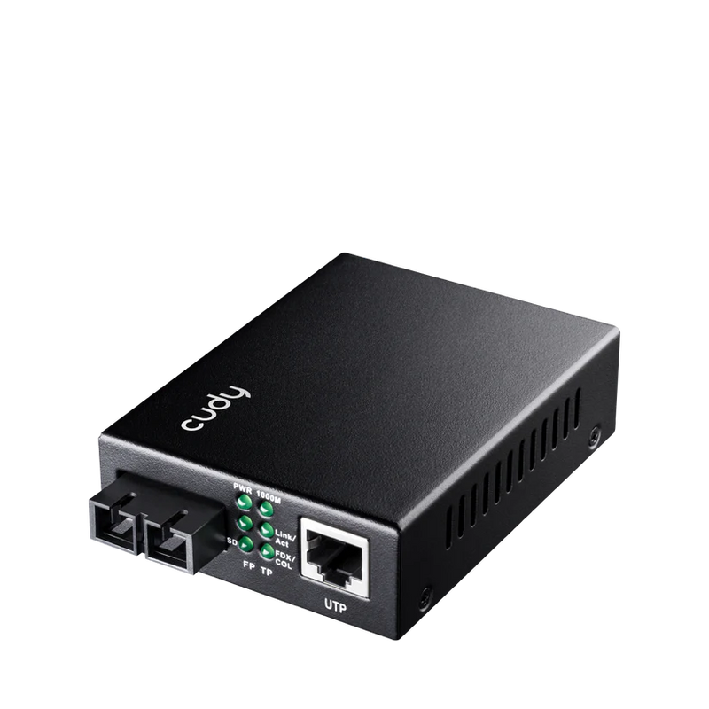Cudy 10/100/1000M Gigabit PoE+ Media Converter