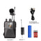 LWM-3122 Portable Wireless Tie Clip Microphone , 50m Distance, 80-12500hHz Frequency Range, AC 220V, 6.5mm Mono