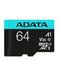 ADATA 64GB Premier Pro SDXC UHS-I U3 Class 10 (V30S)
