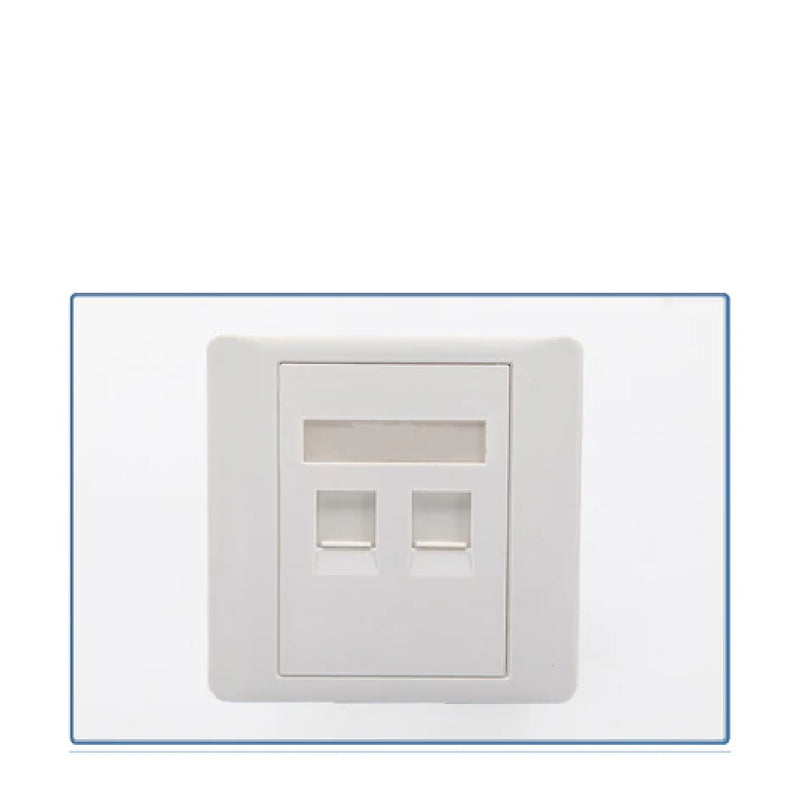 RJ11 Telephone Dual Faceplate